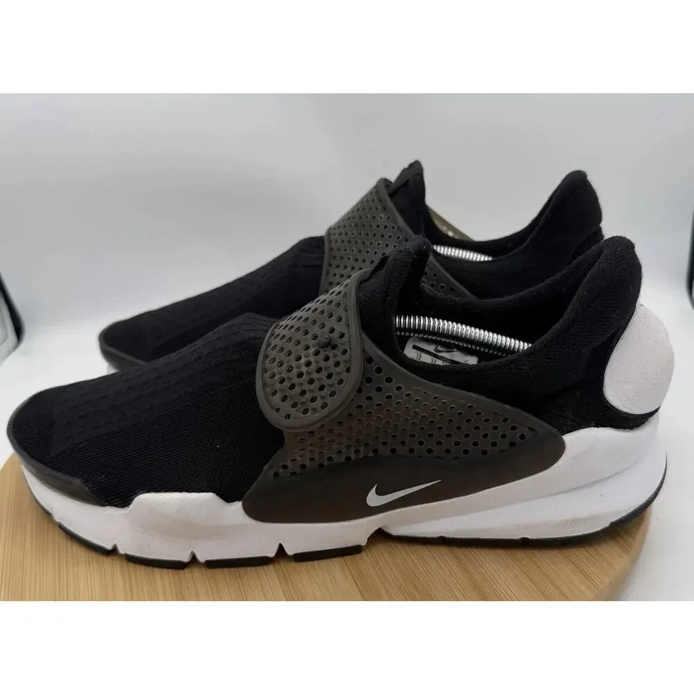 Nike Sock Dart Men’s Size 12 Running Sneakers Shoes Black White 819686-005